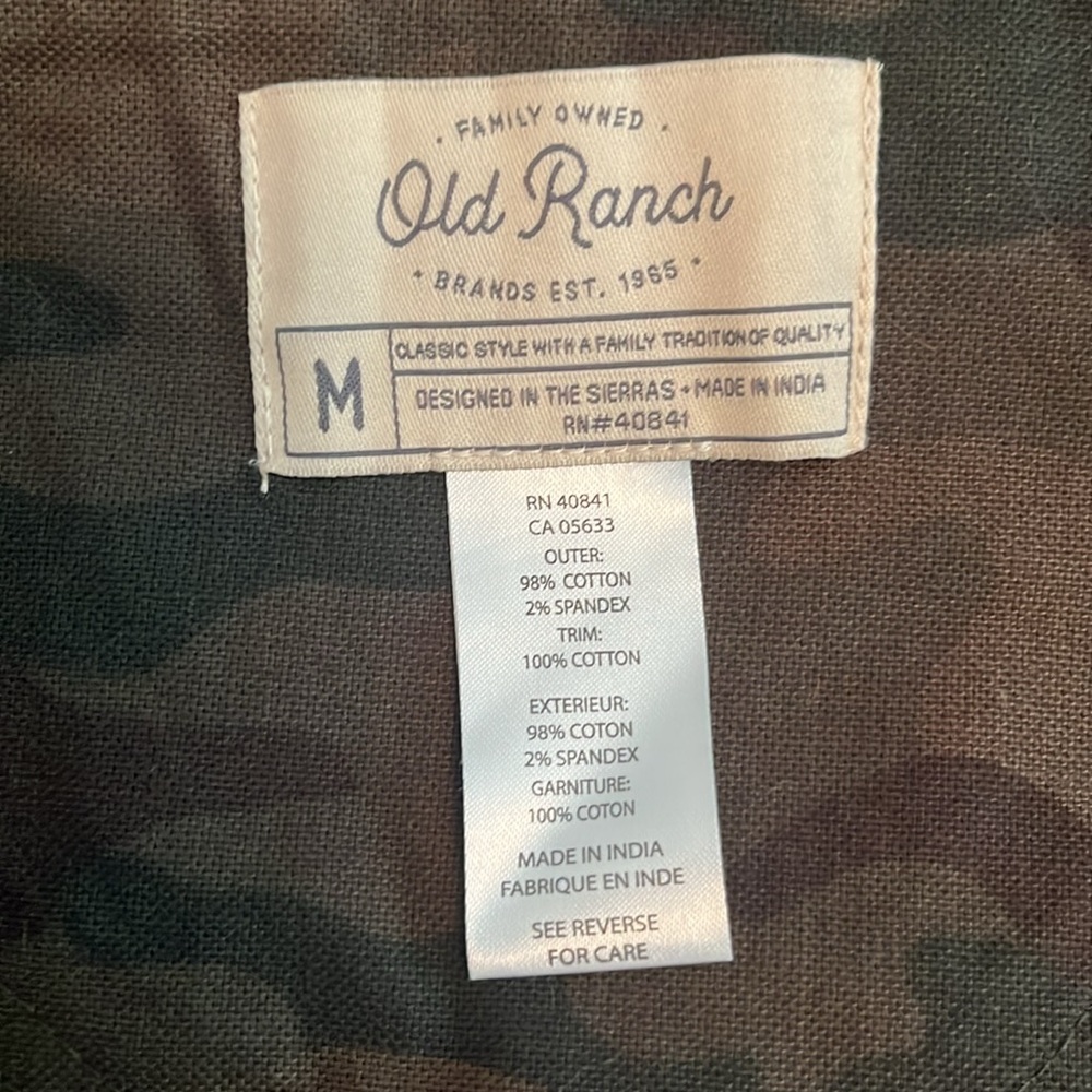 Old Ranch Camouflage Overalls - Picture 11 of 13